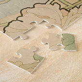 Peonies von Alphonse Mucha Puzzle (Seite)