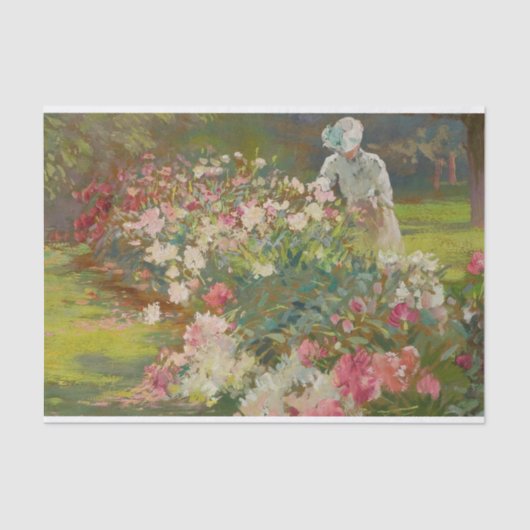 Peonies von Matilda Browne Seidenpapier (Vorderseite)