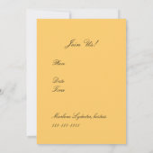 Peonies von Mucha Einladung (Rückseite)