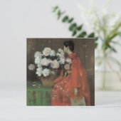 Peonies von William Merritt Chase, Vintage Kunst (Stehend Vorderseite)