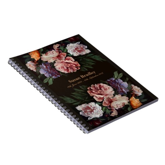 Peons 3 Memorial oder Beerdigung Gästebuch Notizblock (Rechte Seite)