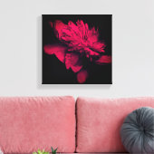 Peony Abstract Floral Art  Leinwanddruck (Insitu (Wohnzimmer))