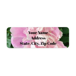Peony Address Labels