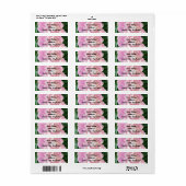 Peony Address Labels (Vorne)
