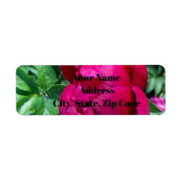 Peony Address Labels