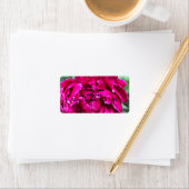 Peony Address Labels Adressaufkleber (Insitu)