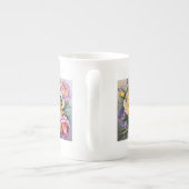 Peony and Bee Porcelain Porzellantasse (Rückseite)