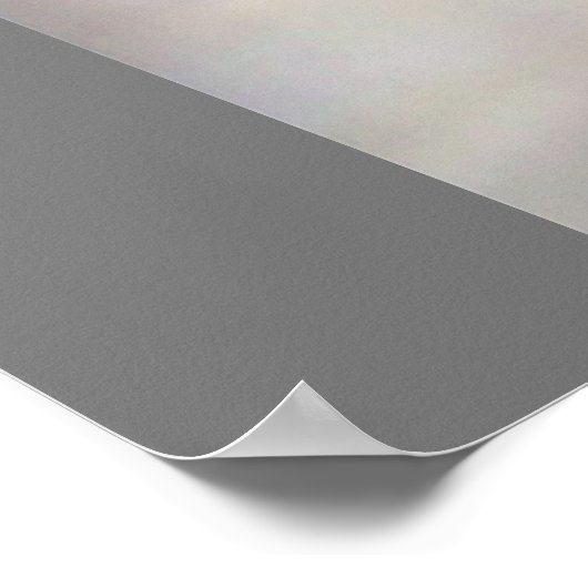 Peony and Butterfly, Watanabe Seitei Poster (Ecke)