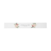 Peony and Gold Foil Bloom Bly Band (Flach)