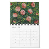 Peony Art Calendar (5,5" x 7") Kalender (Feb 2027)