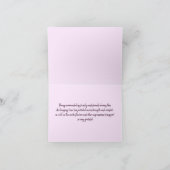 Peony Beerdigung danke Karte (Innenseite)