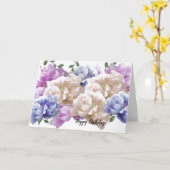 Peony Birthday Wises Karte (Gelbe Blume)