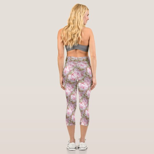 Peony Bliss Capri Leggings (Rückseite)