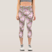 Peony Bliss Capri Leggings (Vorderseite)