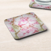 Peony Bliss Getränkeuntersetzer (Linke Seite)