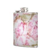 Peony Bliss Vinyl Wrapped Flask Flachmann (Links)