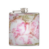 Peony Bliss Vinyl Wrapped Flask Flachmann (Vorderseite)