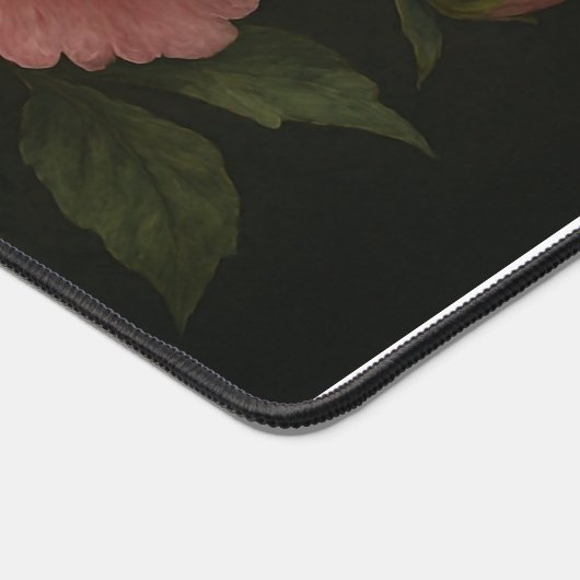 Peony Bloom Desk Mat Schreibtischunterlage (Ecke)