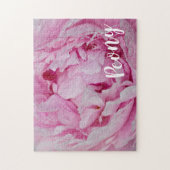 Peony Blossom Rose for flower and garden lovers Puzzle (Vertikal)