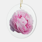 Peony Blossom Rose für Blume und Garten Lover Keramik Ornament (Links)