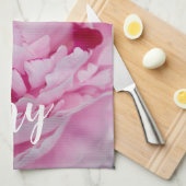 Peony Blossom Rose für Blume- und Gartenliebhaber Geschirrtuch (Viertel Falte)