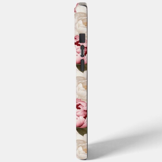 Peony Blossoms Floral Designer iPhone / iPad Gehäu Case-Mate iPhone Hülle (Rückseite / Links)