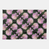 Peony Blume in Bloom Nattern Muster Geschirrtuch (Horizontal)