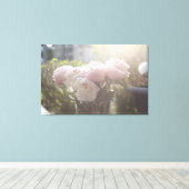 Peony Blume Leinwand Artwork (Insitu (Holzboden))