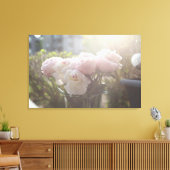 Peony Blume Leinwand Artwork (Insitu (Wohnzimmer))