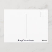 Peony Blume Peonies Gardener Art Pink Postkarte (Rückseite)