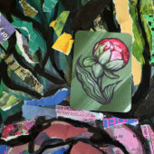 Peony Blume Peonies Gardener Art Pink Visitenkarte