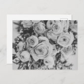 PEONY BLUME POSTCARD POSTKARTE (Vorne/Hinten)