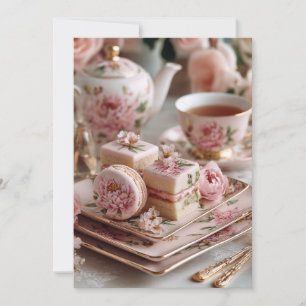Peony Blush Rosa Petals Einladung