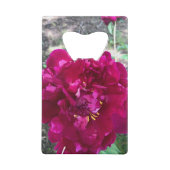 Peony Bottle Opener Geldbeutel Flaschenöffner (Rückseite)