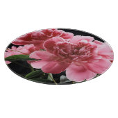 Peony Bouquet Closeup: Rosa Rot Schneidebrett (Ecke)