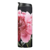 Peony Bouquet Closeup: Rosa Rot Thermosbecher (Nach rechts gedreht)