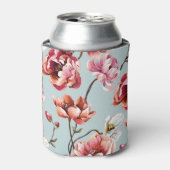 Peony Bouquet: Helles, blumengeschmücktes Umfeld Dosenkühler (Kanne Vorderseite)