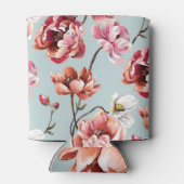 Peony Bouquet: Helles, blumengeschmücktes Umfeld Dosenkühler (Rückseite)