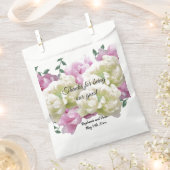 Peony Bouquet Vielen Dank für die Bevor Bag Geschenktütchen (Ausgeschnitten)