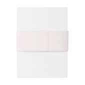 Peony Bouquet Wedding Einladungsbanderole (Rückseitenbeispiel)