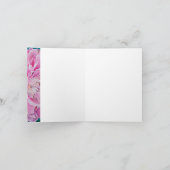 Peony Card Dankeskarte (Innenseite)
