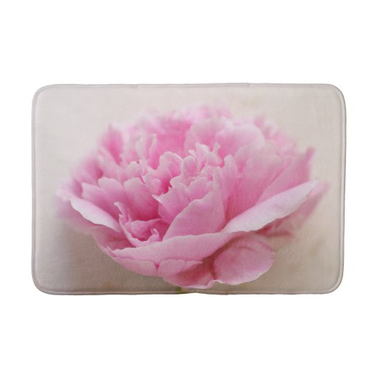 Peony Closeup Badematte (Vorderseite)