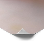 Peony Closeup Poster (Ecke)
