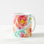 Peony Coffee Tasse (VorderseiteRechts)