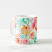 Peony Coffee Tasse (Vorderseite Links)