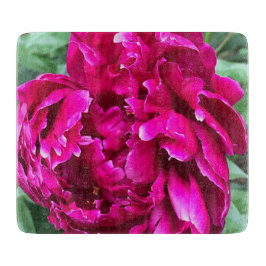 Peony Cutting Board Schneidebrett