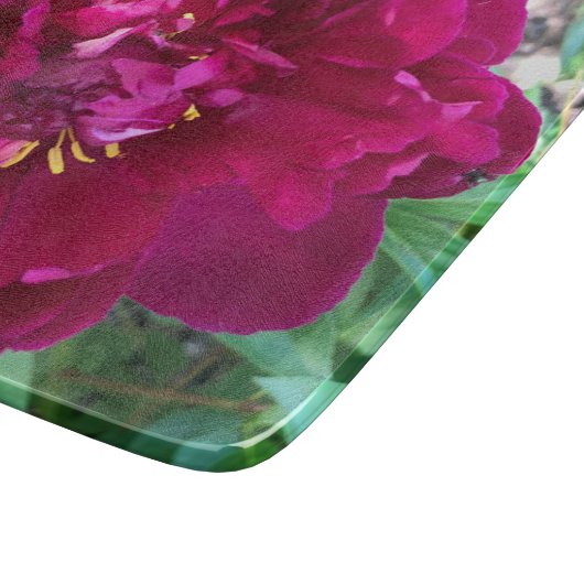 Peony Cutting Board Schneidebrett (Ecke)
