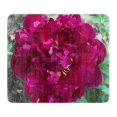 Peony Cutting Board Schneidebrett (Vorderseite)