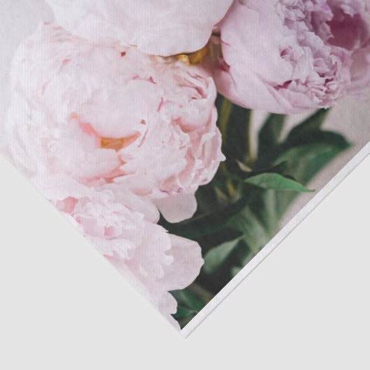 Peony Decoupage Paper Verlassen Seidenpapier (Ausschnitt)
