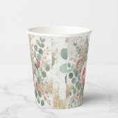 Peony Drama Light Paper Cups Pappbecher (Rechts)